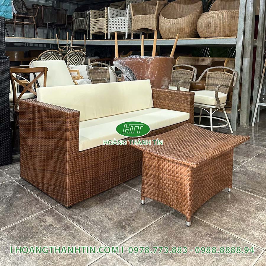 Sofa Nhựa Mây Ngoài Trời HTT 48