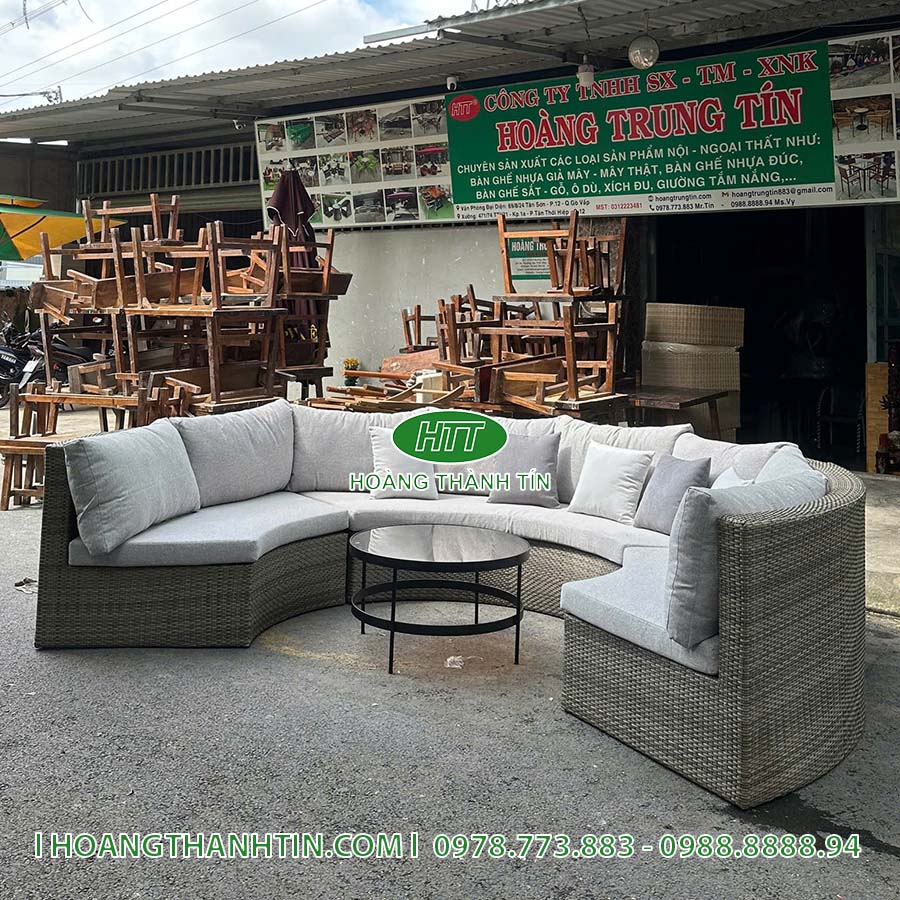 Sofa Nhựa Mây Ngoài Trời HTT 67