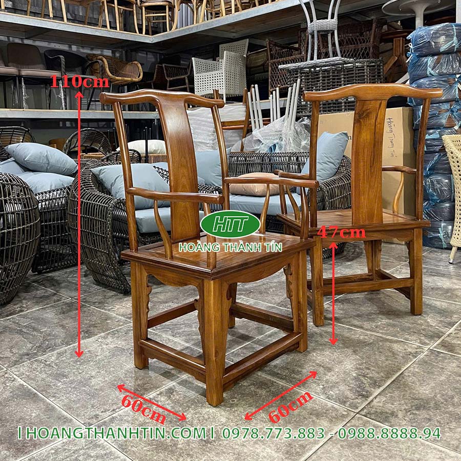 Ghế nhà hàng gỗ cao cấp HTT 01
