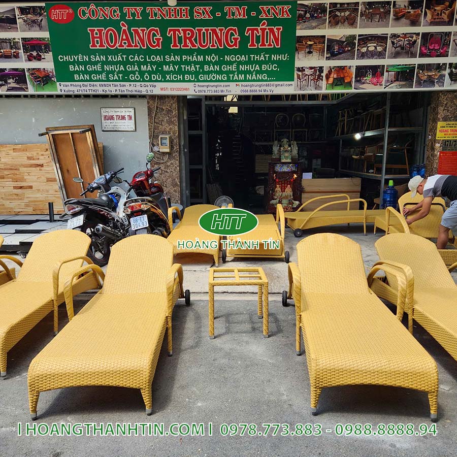 Giường Tắm Nắng HTT 13